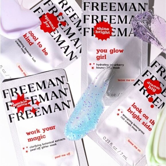 ⬇️⬇️⬇️Freeman Empower Hour 4-Piece Mask Kit - Picture 1 of 5